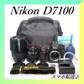 ✨Nikon D7100✨ダブルレンズ✨スマホ転送✨高性能・高速連写✨一眼レフ