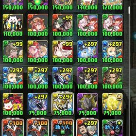 iOS専🌈魔法石3700、イペリアルドラモン3体、不死川伊黒、クロウリー2体、カフカレノ、御坂美琴 | パズドラ(パズル＆ドラゴンズ)のアカウントデータ、RMTの販売・買取一覧