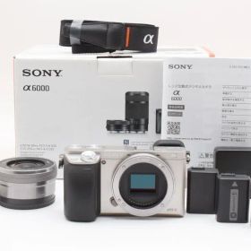 ■美品■SONY α6000＋E F3.5-5.6 PZ16-50mm OSS