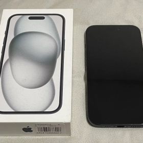 Apple iPhone 15 スペースグレー 本体