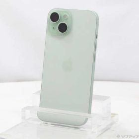 〔中古品〕 iPhone15 128GB グリーン MTMM3J／A SIMフリー【276】