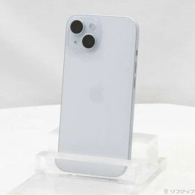 〔中古品〕 iPhone15 128GB ブルー MTML3J／A SIMフリー【297】