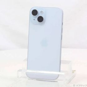 〔中古品〕 iPhone15 128GB ブルー MTML3J／A SIMフリー【269】