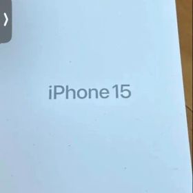 未開封新品Apple iPhone 15 128GB本体