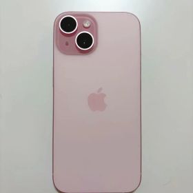 美品 Apple iPhone 15 ピンク 本体 箱、充電コード付き