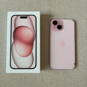 【ジャンク品】Apple iPhone 15 ピンク 本体