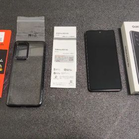 au版 GALAXY ギャラクシー A53【SCG15】ブラック 画面焼けあり