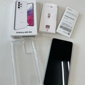 Galaxy A53 5G Awesome White 128GB 本体