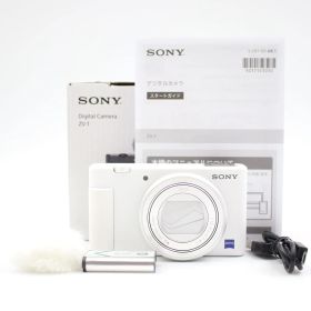 ■新品同様■ SONY VLOGCAM ZV-1 ボディ ホワイト コンパクトデジタルカメラ ソニー
