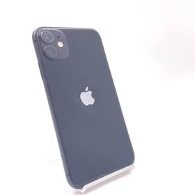 アップル(Apple)の【全額返金保証】【最速発送】Apple iPhone iPhone 11 64GB ブラック au SIMフリー 動作確認済(スマートフォン本体)