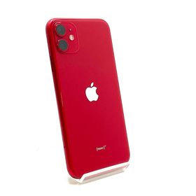 アップル(Apple)の【全額返金保証】【最速発送】Apple iPhone iPhone 11 128GB レッド SIMフリー 動作確認済(スマートフォン本体)