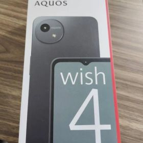 AQUOS wish 4 ブラック 本体 未使用