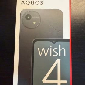 docomo AQUOS wish 4 ブラック未使用品 SH-52E