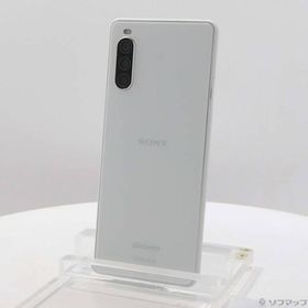 〔中古〕SONY(ソニー) Xperia 10 II 64GB ホワイト SO-41A docomoロック解除SIMフリー〔368-ud〕