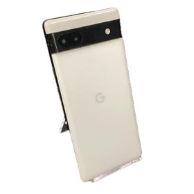 Google Pixel 6a 128GB チョーク SIMフリー GB17L 白ロム 動作確認済【全額返金保証】【最速発送】