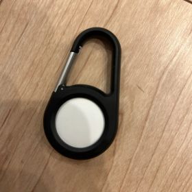 Apple AirTag &キーチェーンホルダー ブラック
