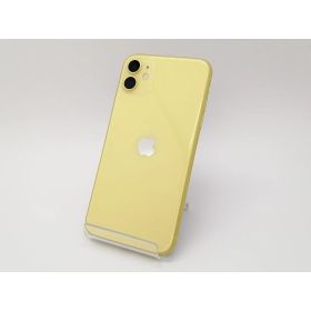 【中古】Apple SoftBank 【SIMロック解除済み】 iPhone 11 64GB イエロー MWLW2J/A【三宮センター】保証期間1ヶ月【ランクB】