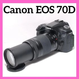 ✨Wi-Fi機能搭載✨Canon EOS 70D✨超望遠レンズ✨スポーツ観戦に