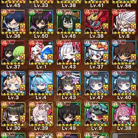 石2550以上所持！ヒロアカ、コードギアスコラボキャラ多数所持。その他汎用性高いキャラ多数所持アカ。| ポコダン(ポコロンダンジョンズ)のアカウントデータ、RMTの販売・買取一覧