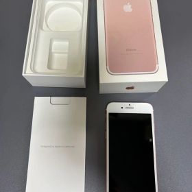 Apple iPhone 7 ローズゴールド 本体、箱付き