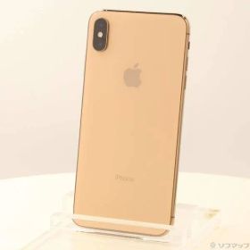 〔中古品〕 iPhoneXS Max 256GB ゴールド MT6W2J／A SIMフリー【262】