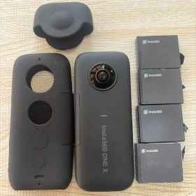 【美品】Insta360 ONE X 本体 バッテリー4個付き