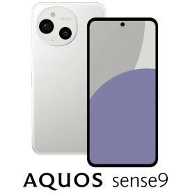 SHARP（シャープ） AQUOS sense9（6GB/128GB） ホワイト（SIMフリー版） SH-M29A-W