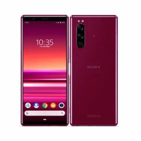 【SIMロック解除済】SoftBank Xperia5 901SO Red SONY 当社3ヶ月間保証 中古 イオシス