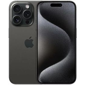 【中古】Apple(アップル) iPhone15 Pro 128GB ブラックチタニウム MTU73J／A SIMフリー 【258-ud】