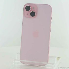 【中古】Apple(アップル) iPhone15 128GB ピンク MTMJ3J／A SIMフリー 【251-ud】
