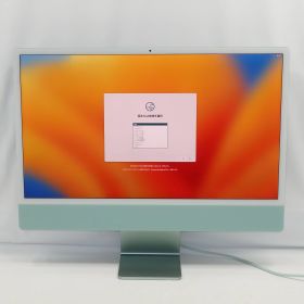 【 中古 】Apple iMac 2021 MJV83J/A M1 メモリ8GB SSD256GB グリーン Ventura 24インチ 1年保証 【レビュー特典：延長保証】デスクトップパソコン