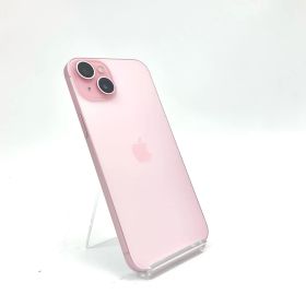 【全額返金保証】【最速発送】 iPhone 15 Plus 256GB ピンク SIMフリー 白ロム 動作確認済 86%