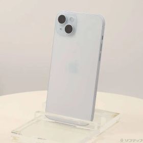 〔中古品〕 iPhone15 Plus 256GB ブルー MU0N3J／A SIMフリー【262】