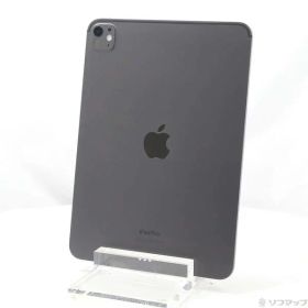 【中古】Apple(アップル) iPad Pro 11インチ 第5世代 標準ガラス 512GB スペースブラック MVVC3J／A Wi-Fi 【262-ud】