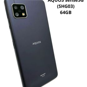 AQUOS sense5G(SHG03) 64GB ブラック【ジャンク】