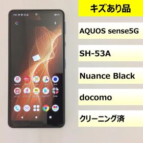 【キズあり品】SH-53A/AQUOS sense5G/354965112534827