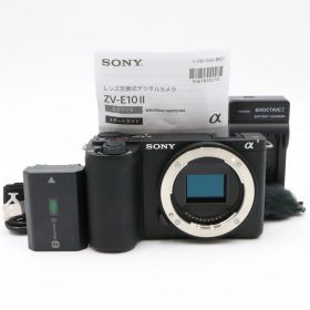 【ほぼ新品】 SONY ソニー ZV-E10M2 Black