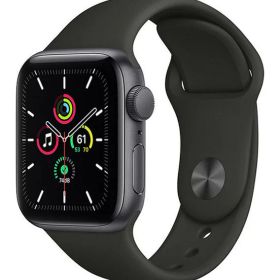 【中古】【安心保証】 SE 第1世代[40mm/GPS]アルミ スペースグレイ Apple Watch
