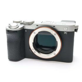 【中古】 《良品》 SONY α7C II ボディ ILCE-7CM2 S シルバー 【マウント接点ユニット部品交換/各部点検済】 [ デジタルカメラ ]