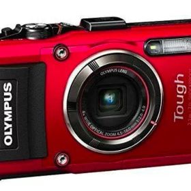 【中古】【1ヶ月保証】オリンパス OLYMPUS STYLUS TG-4 Tough レッド SDカード付き