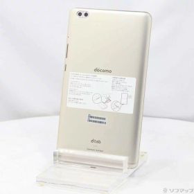 【中古】HUAWEI(ファーウェイ) dtab compact 32GB ゴールド d-02K docomo 【377-ud】
