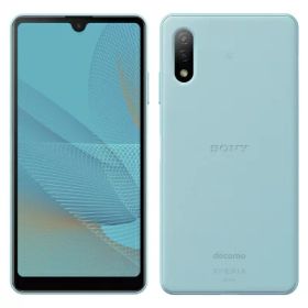 【SIMロック解除済】docomo Xperia AceII SO-41B Blue SONY 当社3ヶ月間保証 中古 イオシス