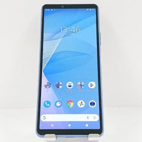 Xperia 10 III SOG04 au ブルー 送料無料 本体 c12973