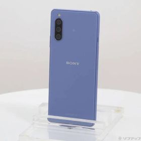 〔中古品〕 Xperia 10 III 128GB ブルー SOSAR3 Y!mobile【262】