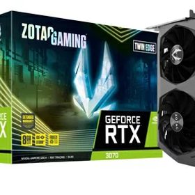 【中古】 ZOTAC GAMING GeForce RTX 3070 Twin Edge グラフィックスボード ZT-A30700E-10P VD7351