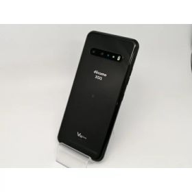 【中古】LG電子 docomo 【SIMロック解除済み】 LG V60 ThinQ 5G ザ ブラック 8GB 128GB L-51A【秋葉5号】保証期間1ヶ月【ランクB】