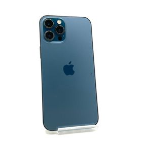 アップル(Apple)の【全額返金保証】【最速発送】Apple iPhone iPhone 12 Pro Max 256GB パシフィックブルー Softbank 動作確認済(スマートフォン本体)