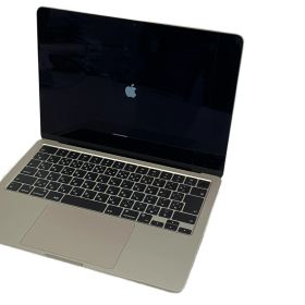 美品 【中古】 Apple MacBook Air M2 2022 13.6インチ ノート PC 8GB SSD 256GB 6回 100% Sonoma T10702839