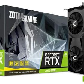 【中古】 ZOTAC GAMING GeForce RTX 2070 SUPER Twin Fan グラフィックスボード VD7003 ZT-T20710F-10P
