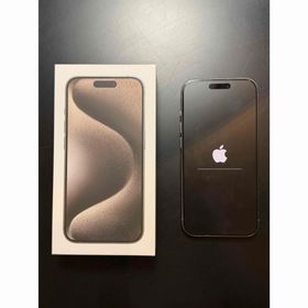 アップル(Apple)のiPhone 15 Pro 256GB （ナチュラルチタニウム）(スマートフォン本体)